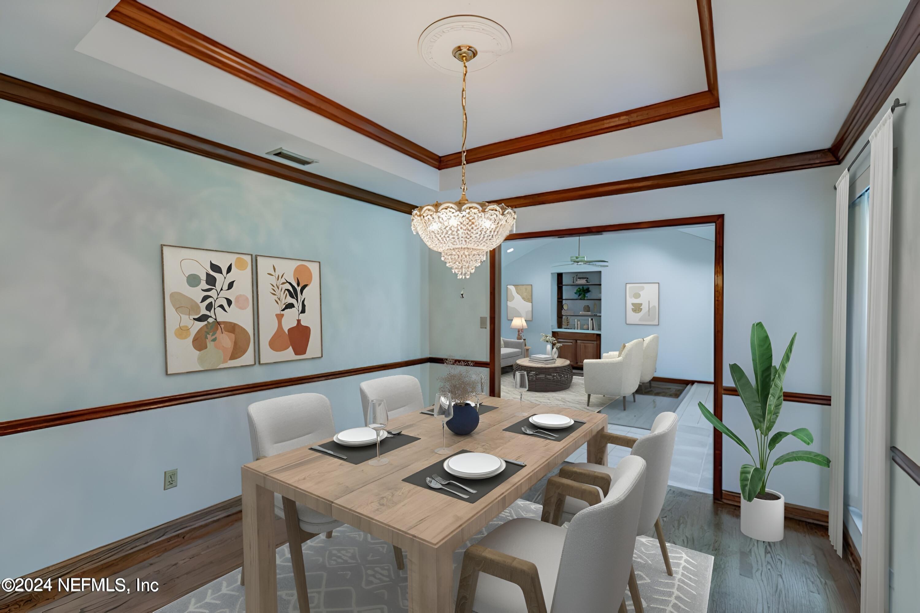 345 Cedar Run Drive Fleming Island, FL 32003 - Photo 29 of 54 Staged dining room