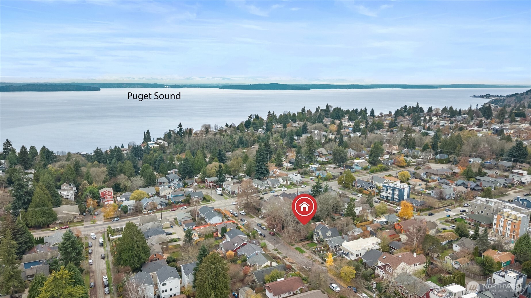 4338 Southwest Willow Street Seattle, WA 98136 - Photo 27 of 30 a view of a city