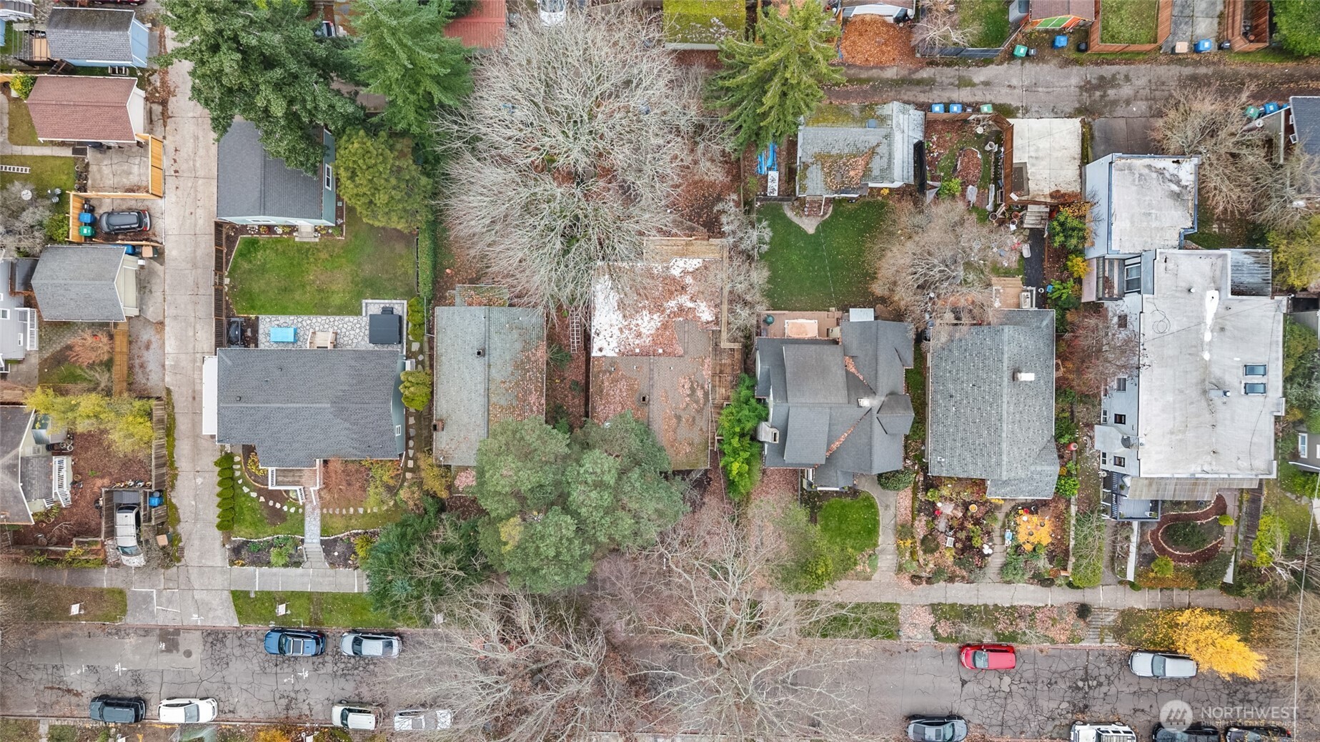 4338 Southwest Willow Street Seattle, WA 98136 - Photo 29 of 30 an aerial view of multiple house