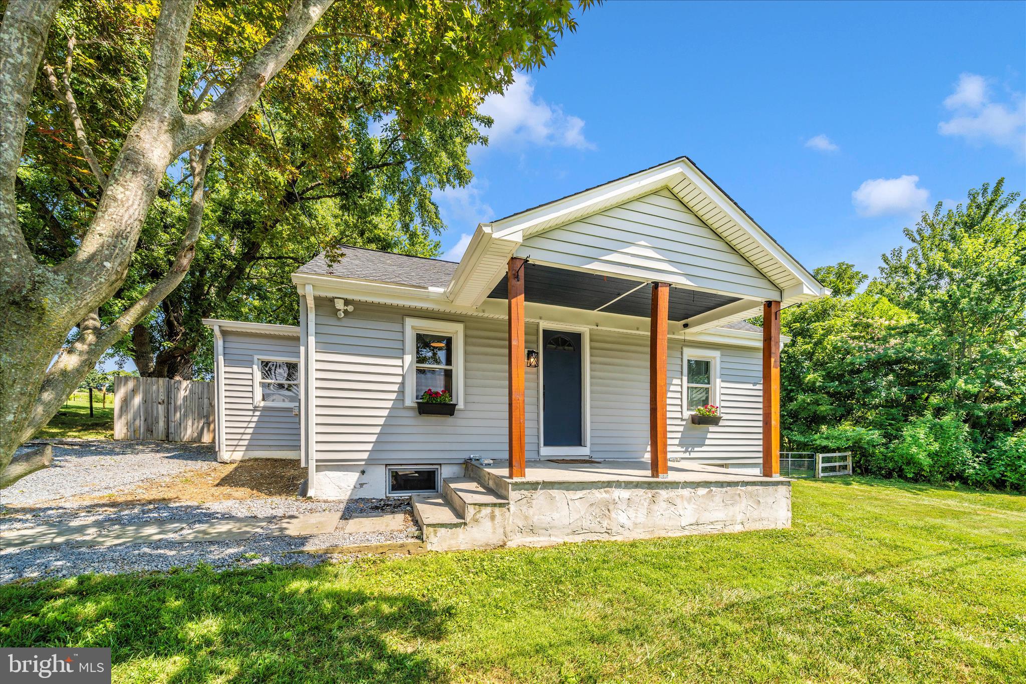 front view of house with a yard