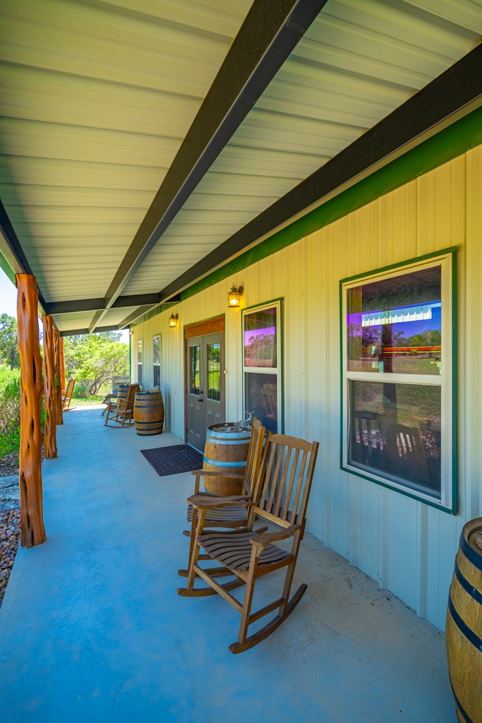 422 Johnson Road Bandera, TX 78003 - Photo 15 of 42 Saloon Porch