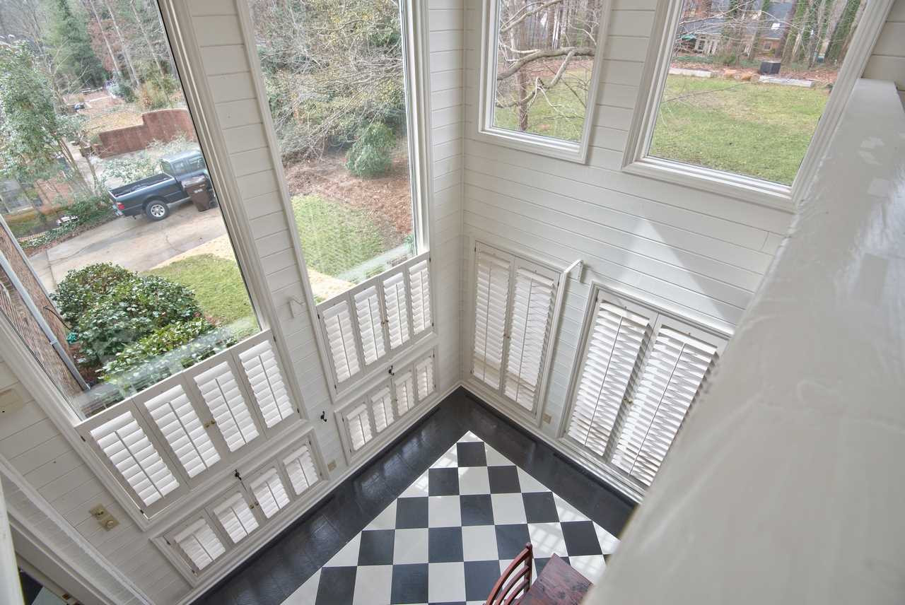3916 St Marks Road Durham, NC 27707 - Photo 16 of 25 Sunroom view from loft