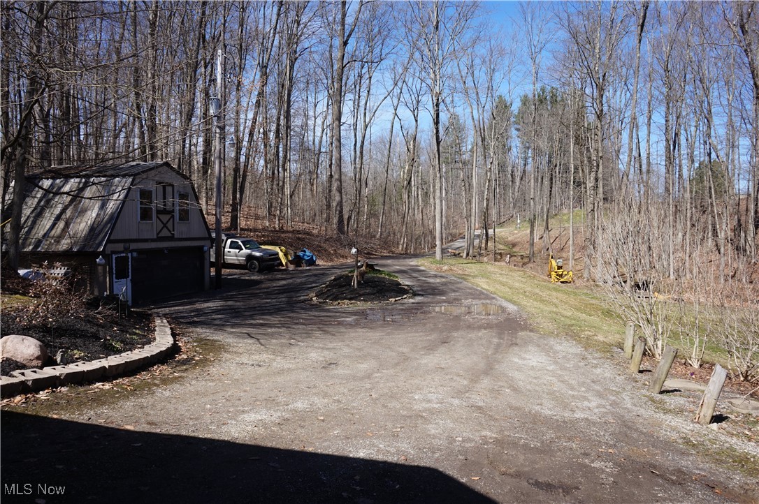 17485 Burrows Road Thompson, OH 44086 - Photo 33 of 43 Driveway and outbuilding