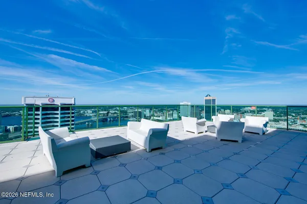 a front view of a building