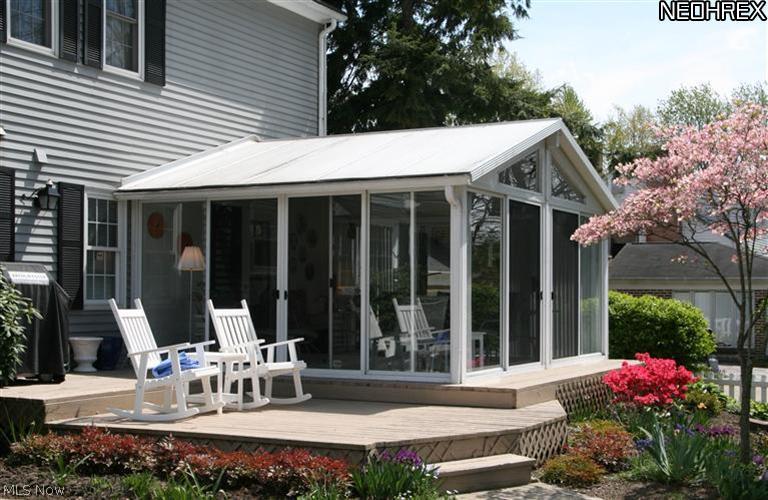 3404 Bancroft Road Akron, OH 44333 - Photo 22 of 24 Sun Room and Deck