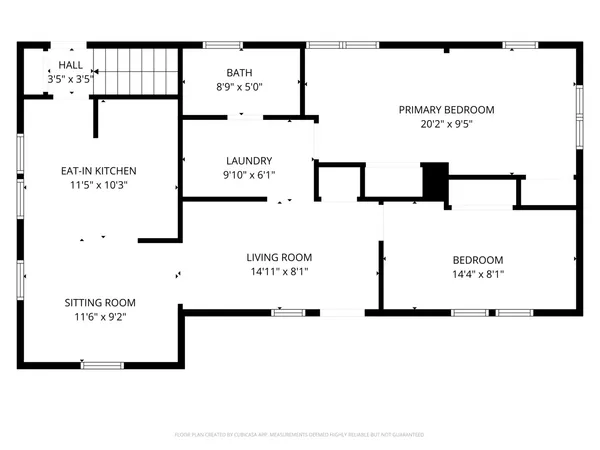 a picture of a floor plan