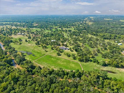a view of a green field