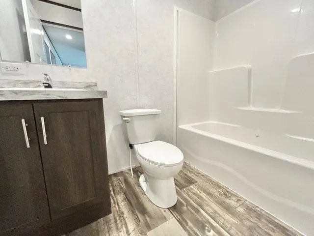 a view of backyard with seating space