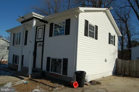 a view of a house with a door
