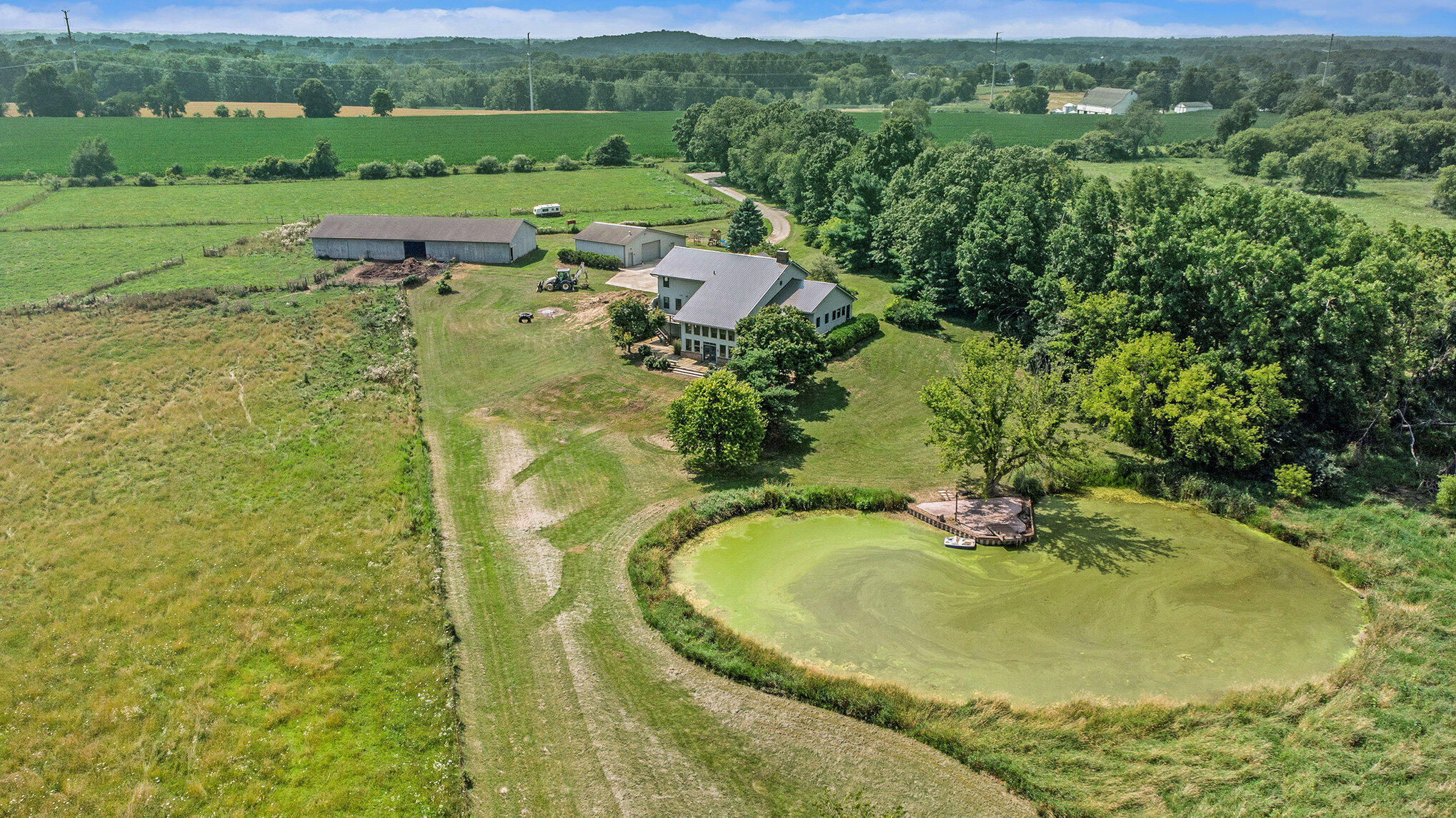 10989 Scio Church Road Chelsea, MI 48118 - Photo 75 of 80 Pond