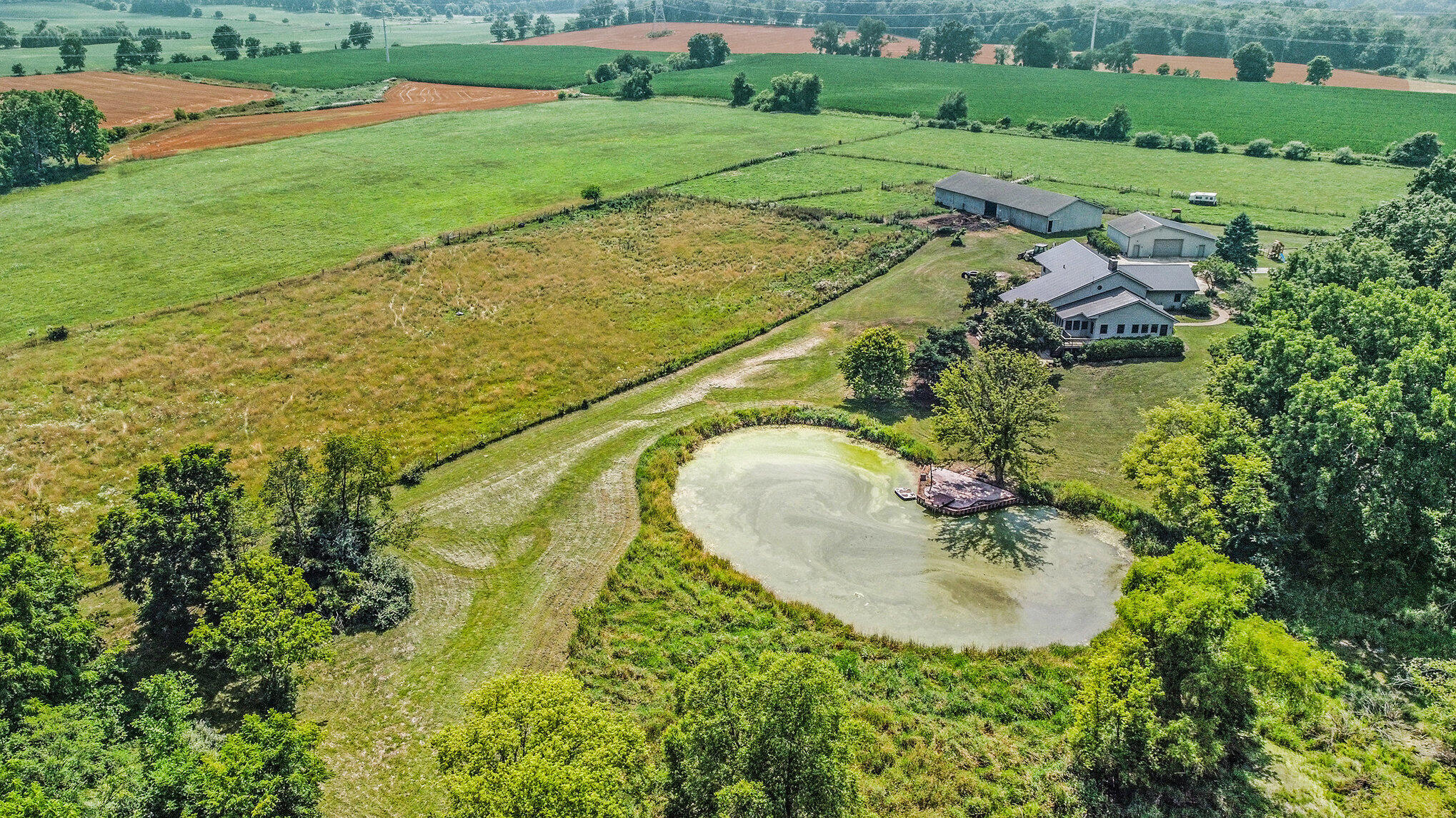 10989 Scio Church Road Chelsea, MI 48118 - Photo 76 of 80 Pond