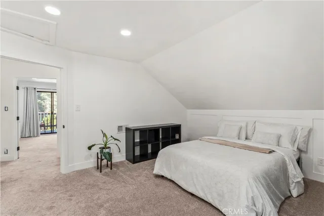 a view of a livingroom with furniture