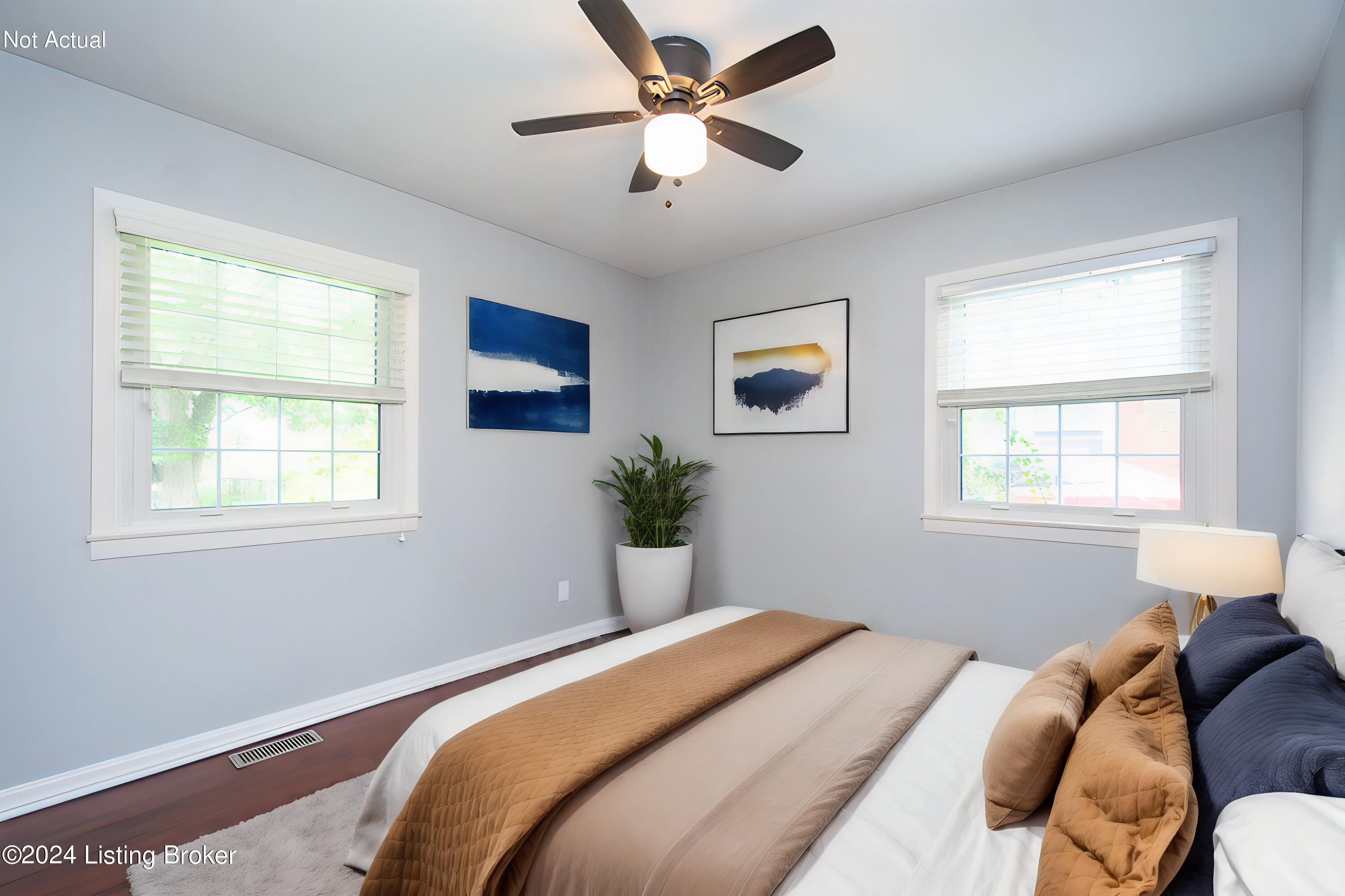 1906 Millgate Road Louisville, KY 40223 - Photo 24 of 34 Staged Bedroom