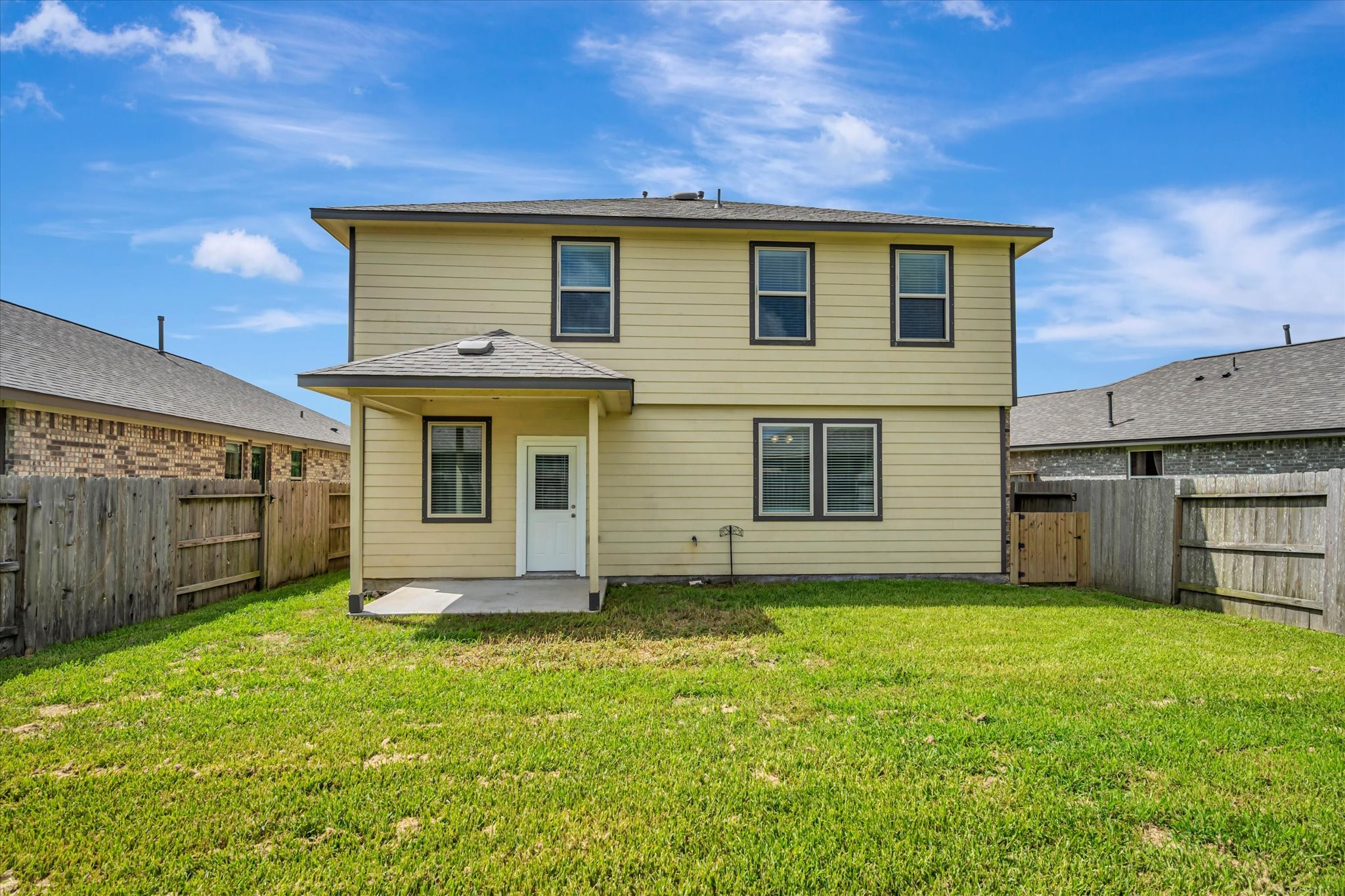 13420 Shellbark Way La Marque, TX 77568 - Photo 30 of 31 Private, fenced backyard for pets, kids, and entertaining. Welcome home!