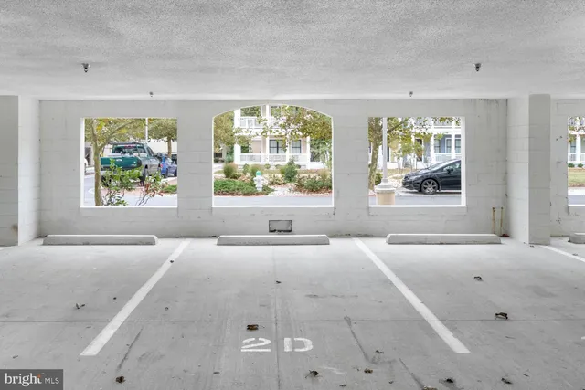 a front view of a building