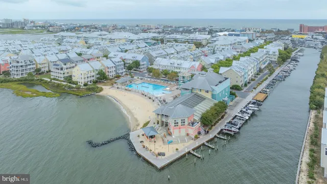 a view of lake and mountain