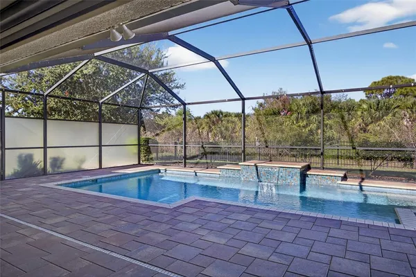 a view of outdoor space with seating