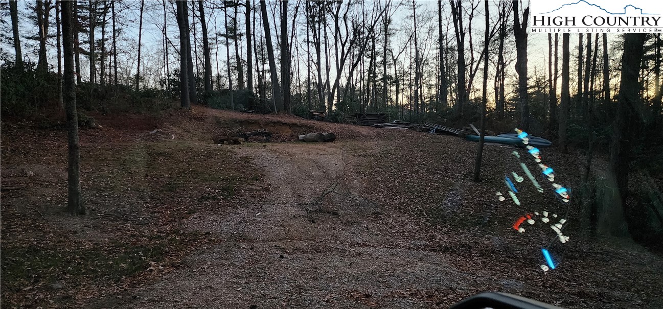 Tdb Pinewood Circle Fleetwood, NC 28626 - Photo 3 of 4 a backyard of a house