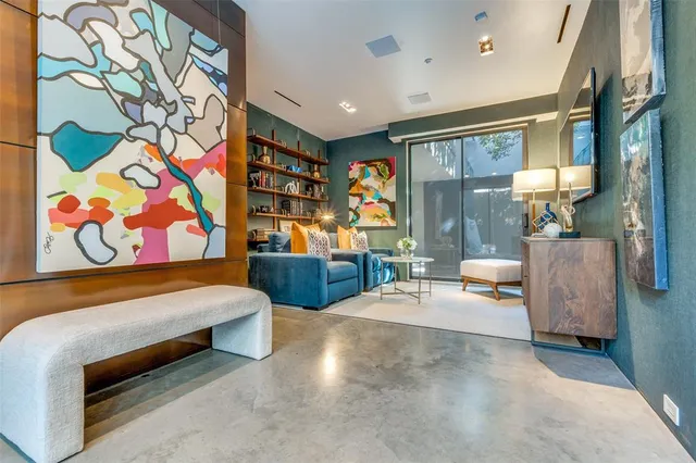 a view of game room with window and couch