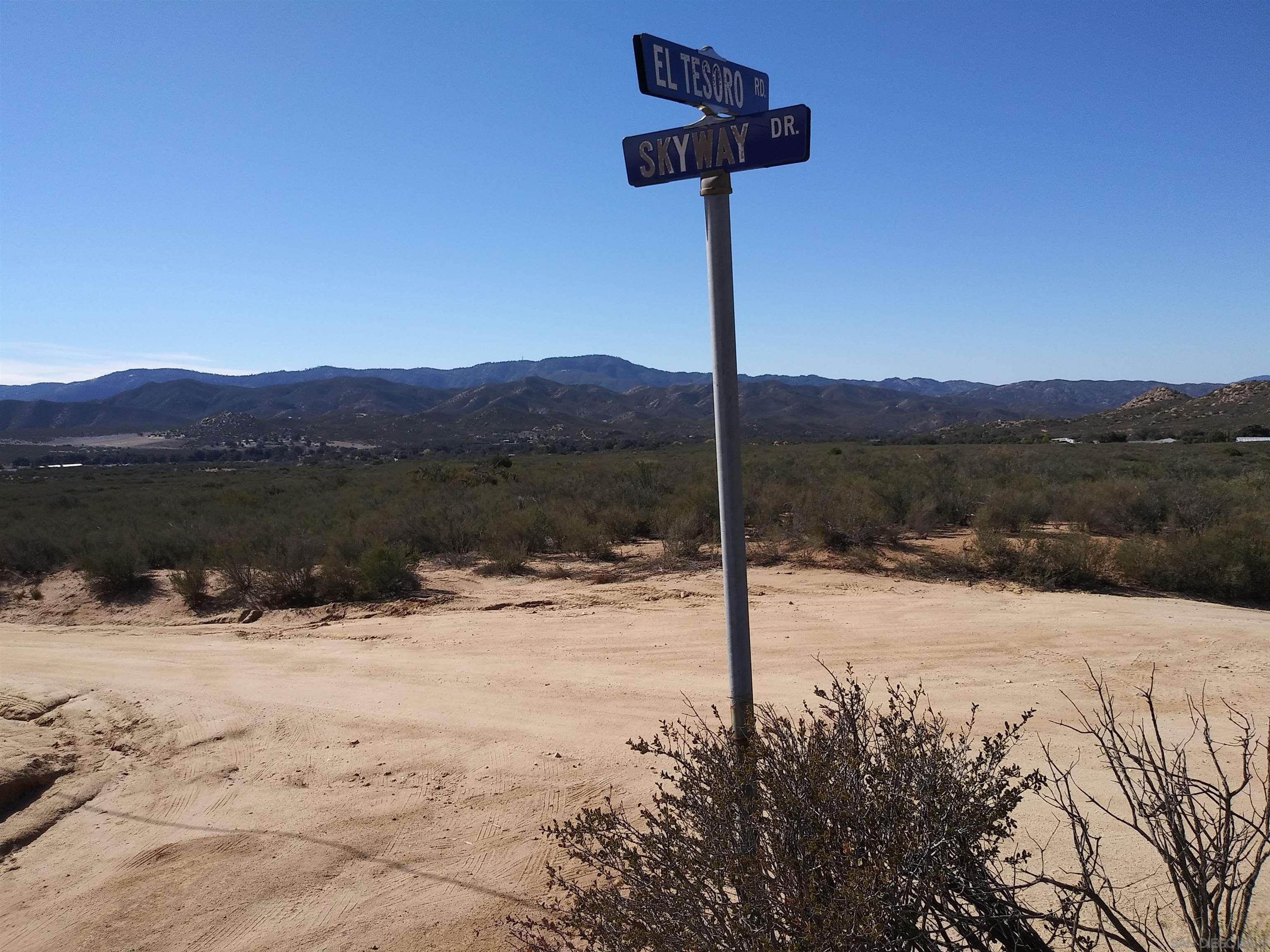 0 Montezuma Valley Road Ranchita, CA 92066 - Photo 1 of 5 a view of a road with a snow on the road