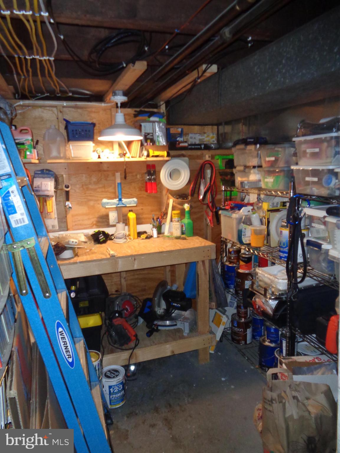 4024 Falls Road Baltimore, MD 21211 - Photo 63 of 68 Basement Workshop Area