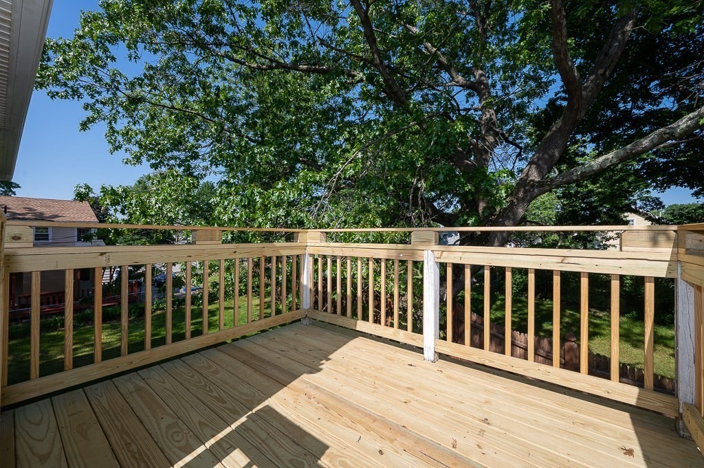 25 Agate Avenue Worcester, MA 01604 - Photo 31 of 34 a view of a wooden roof deck