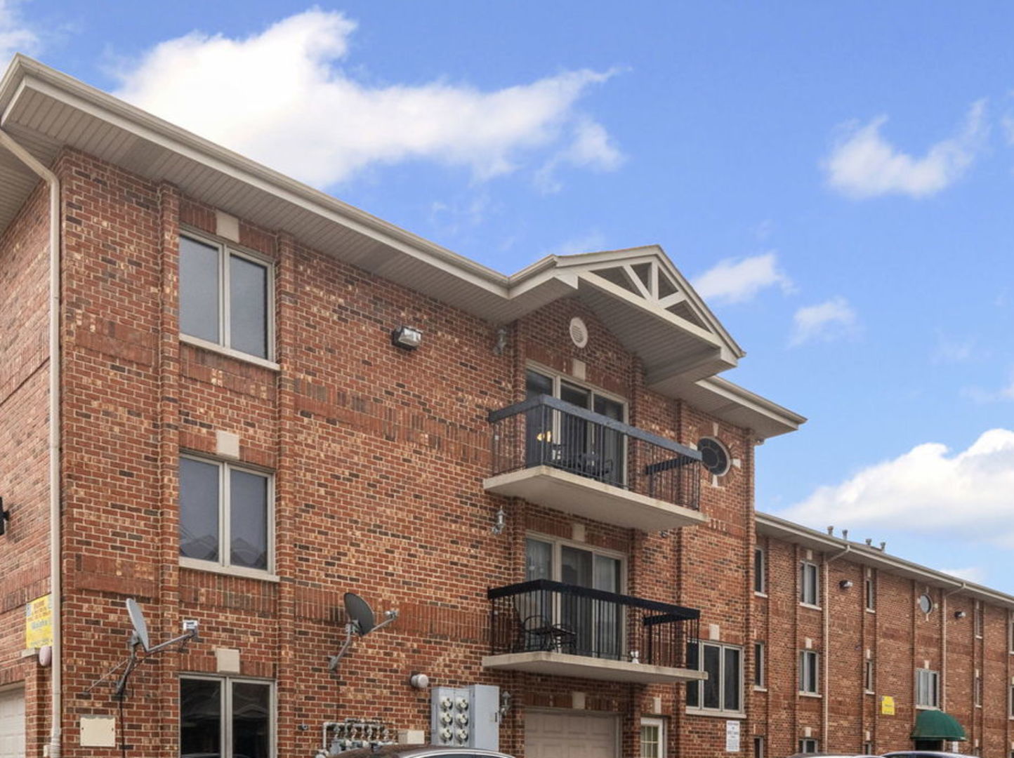 10710 Central Avenue, Unit 3D Chicago Ridge, IL 60415 - Photo 1 of 1 a front view of a building with balcony