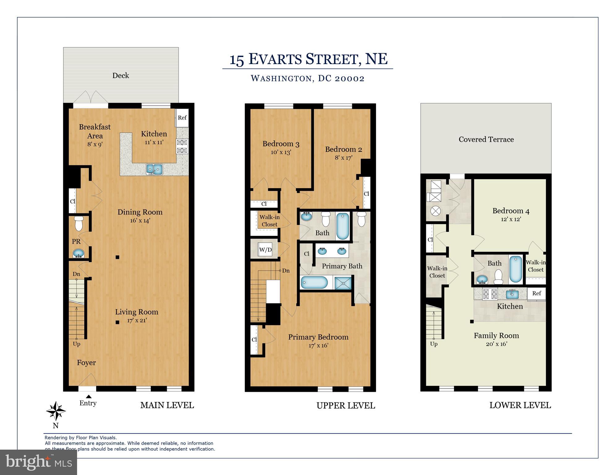 15 Evarts Street Northeast Washington, DC 20002 - Photo 37 of 37 Floor plan