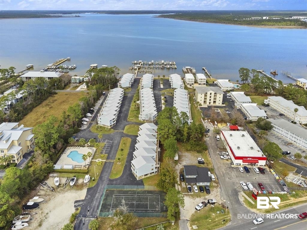 25861 Canal Road, Unit 77 Orange Beach, AL 36561 - Photo 4 of 48 Bird's eye view of a nearby body of water