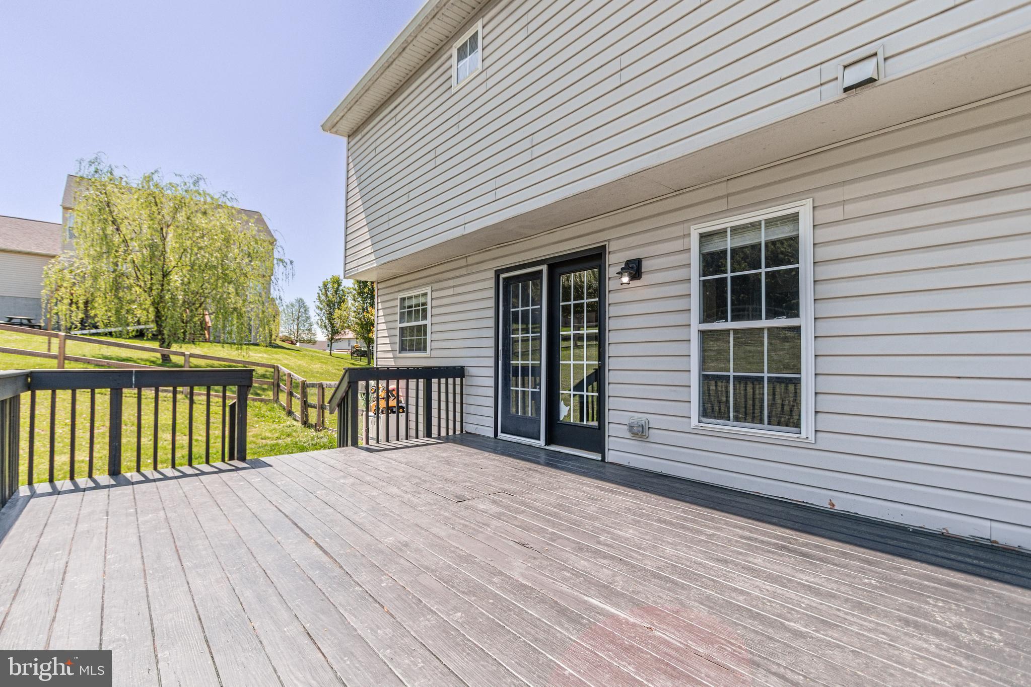 271 Courtney Court Spring Grove, PA 17362 - Photo 47 of 51 a view of backyard with deck and wooden floor