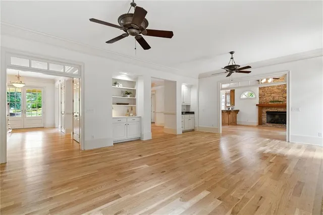 a kitchen with stainless steel appliances granite countertop a stove and a sink