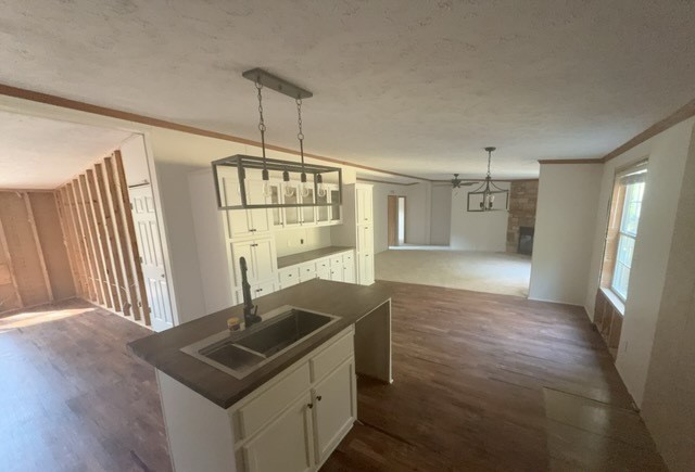 19188 East Divide Road Bluford, IL 62814 - Photo 2 of 20 a kitchen with stainless steel appliances granite countertop a sink stove and refrigerator