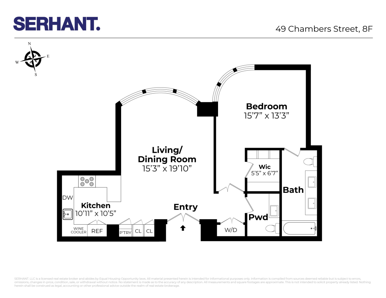 49 Chambers Street, Unit 8F Manhattan, NY 10007 - Photo 9 of 9 a picture of a park