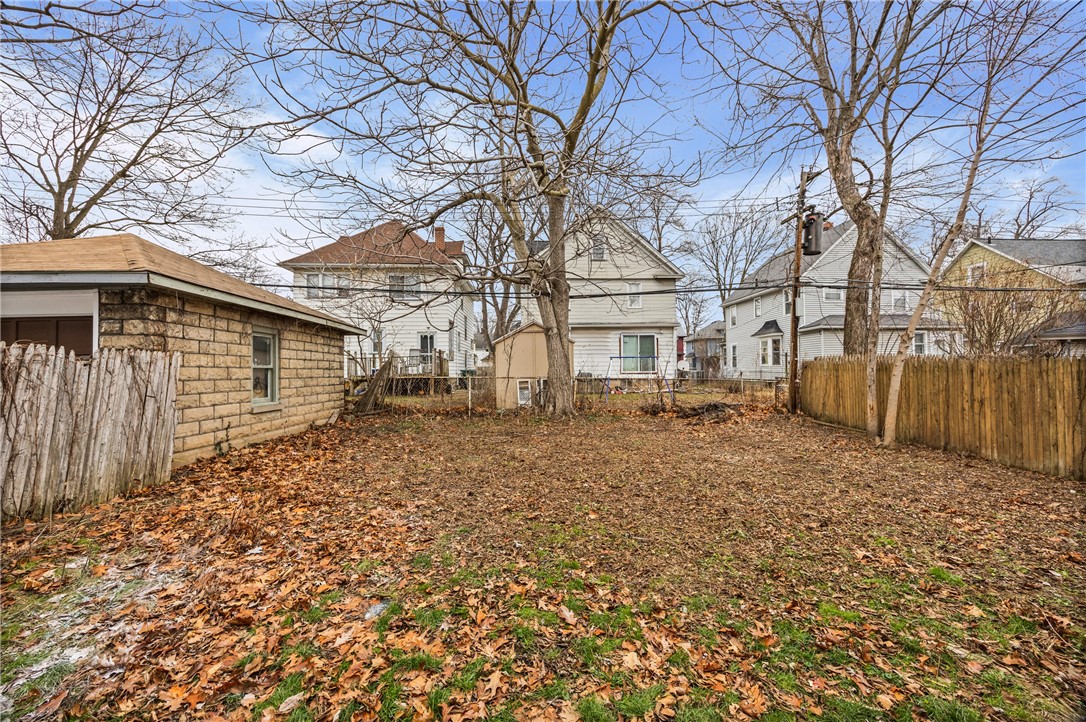 320 Rosewood Terrace Rochester, NY 14609 - Photo 25 of 29 Large Fenced in backyard
