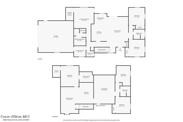 $1,025,000 | 4308 Rosemont Drive, Athol, ID 83801
