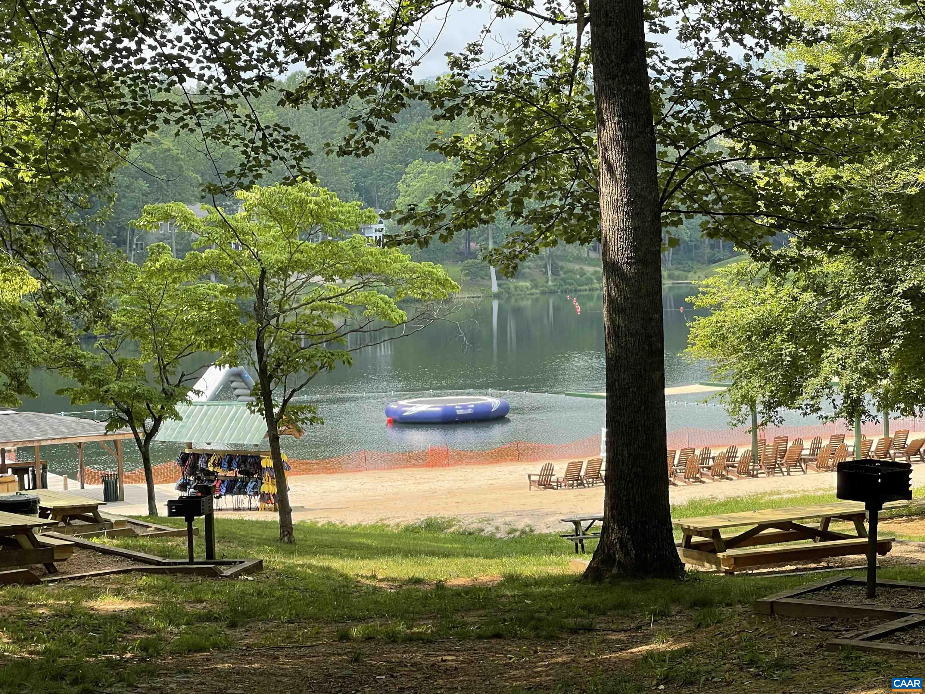 160 Hunters Point Nellysford, VA 22958 - Photo 16 of 17 Beach at Lake