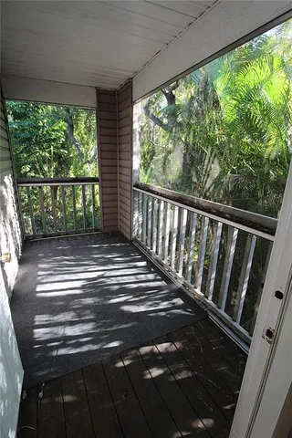 a view of outdoor space with deck
