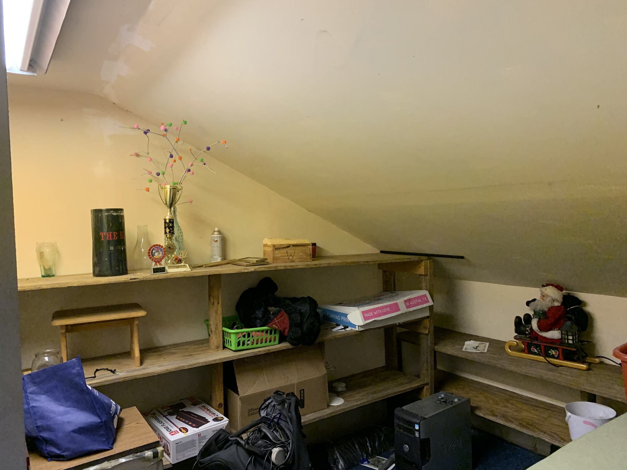 502 Twomey Road Centerville, TN 37033 - Photo 42 of 42 a view of storage and utility room with racks on the wall