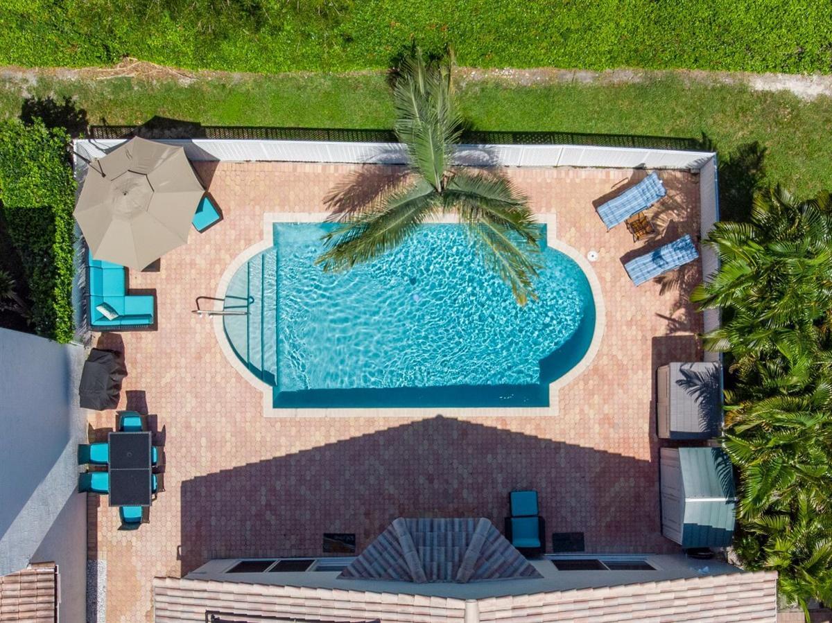 7161 Northwest Turtle Walk Boca Raton, FL 33487 - Photo 12 of 32 AERIAL VIEW OF PATIO
