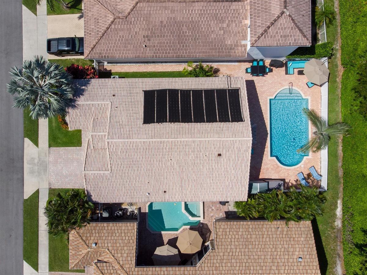 7161 Northwest Turtle Walk Boca Raton, FL 33487 - Photo 5 of 32 AERIAL VIEW OF HOUSE