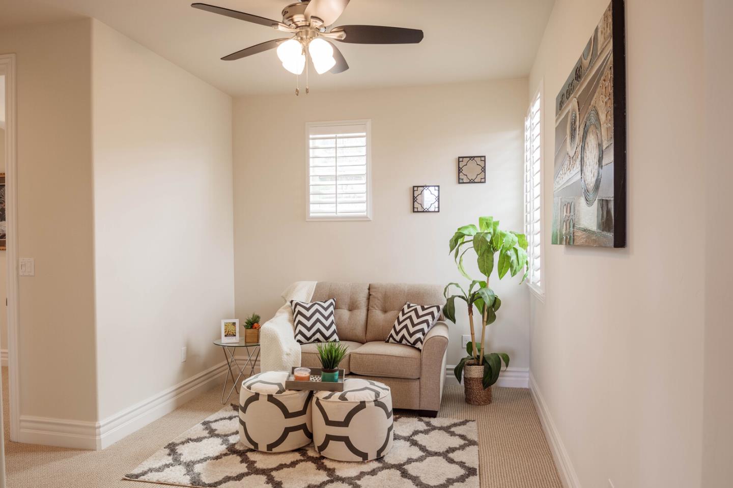 7230 Pitlochry Drive Gilroy, CA 95020 - Photo 42 of 74 a living room with furniture and a potted plant