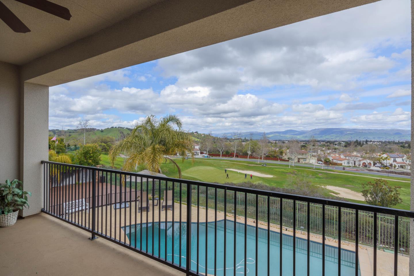 7230 Pitlochry Drive Gilroy, CA 95020 - Photo 56 of 74 a view of city and mountain from a balcony