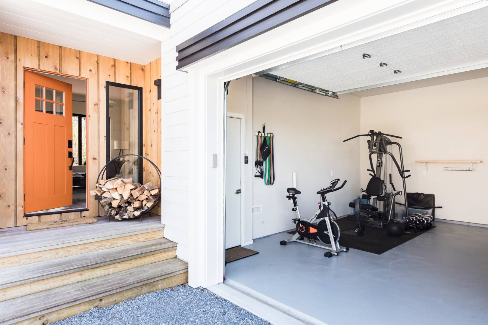 54 Johnson Avenue Southampton, NY 11968 - Photo 23 of 24 a view of a room with gym equipment
