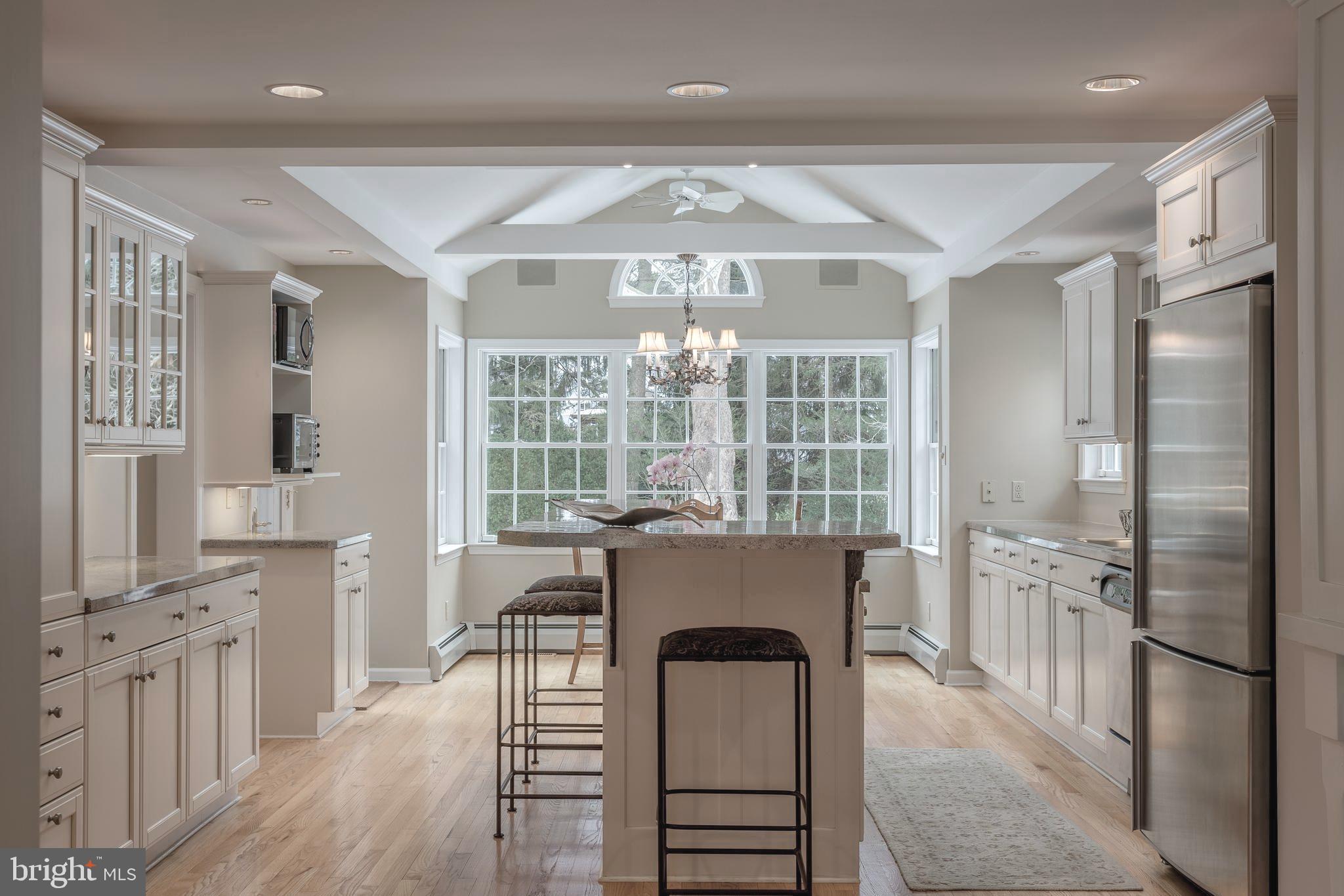 661 Church Road Wayne, PA 19087 - Photo 2 of 32 Expanded Kitchen streaming with light