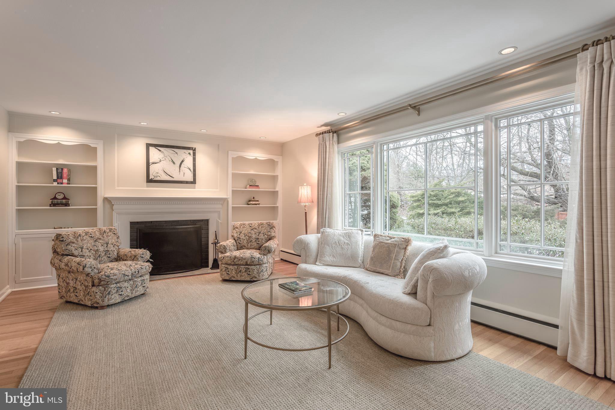 661 Church Road Wayne, PA 19087 - Photo 7 of 32 Living Room with abundant natural light