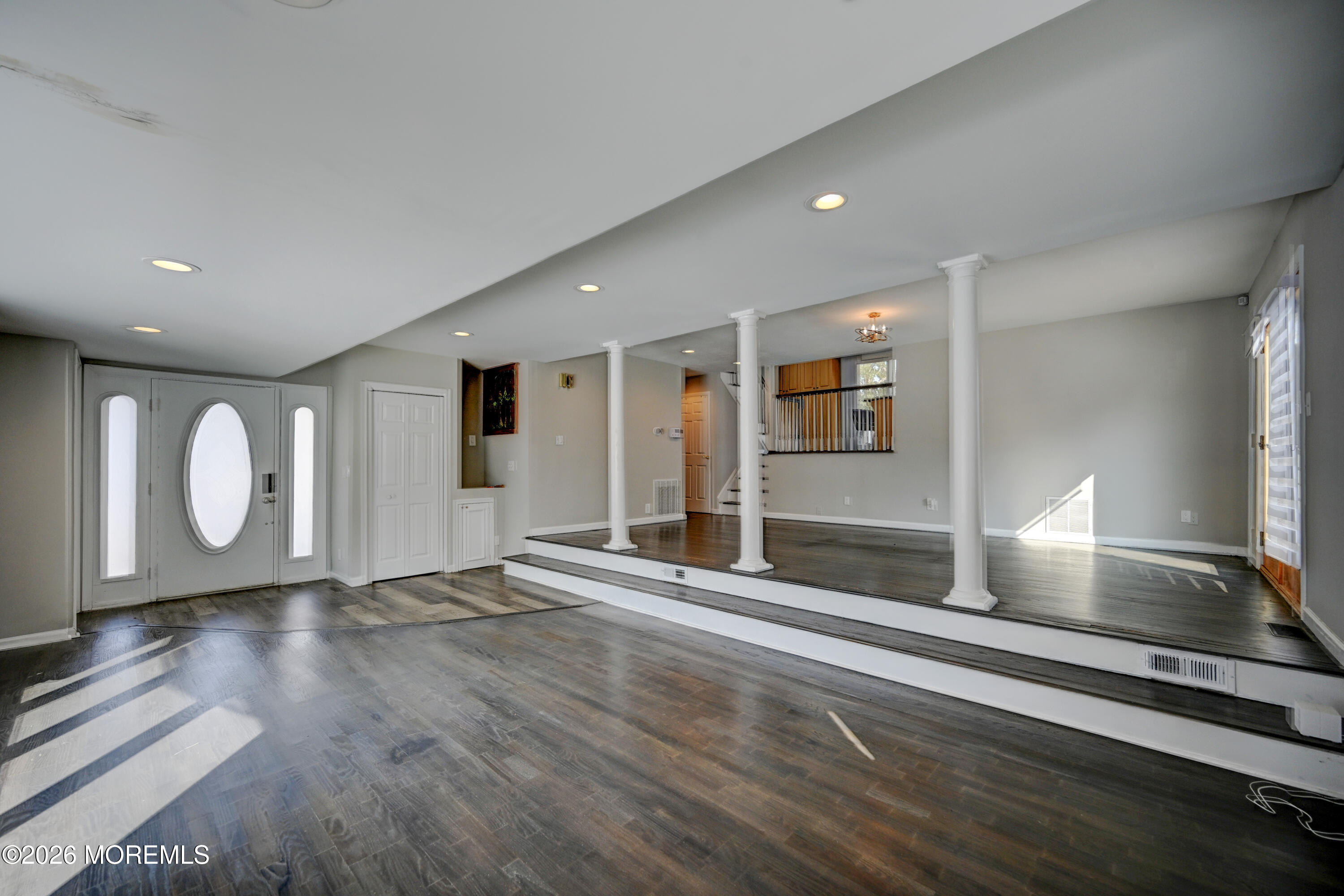 17 Thomas Road East Brunswick, NJ 08816 - Photo 6 of 53 05-Living & Dining Room to Entrance Area