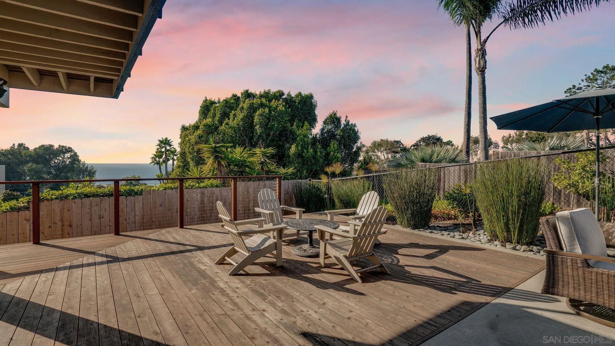 320 Del Mar Heights Road Del Mar, CA 92014 - Photo 3 of 49 a view of a terrace with a table and chairs
