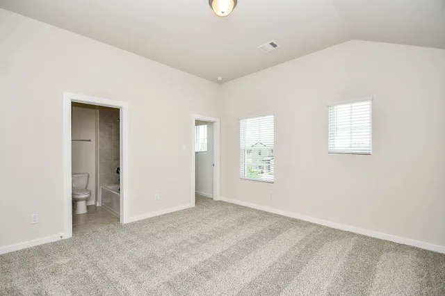 a view of a small space with closet