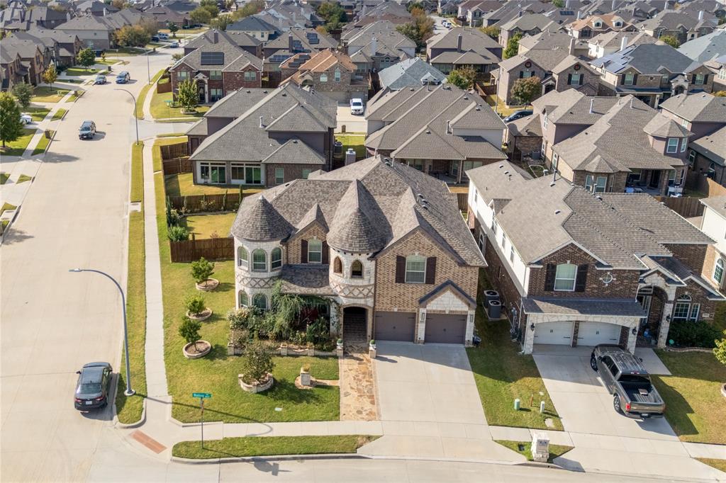 9801 Nolina Road Fort Worth, TX 76177 - Photo 35 of 40 an aerial view of a house
