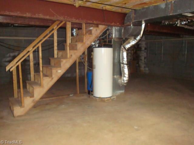 1500 High Rock Road Browns Summit, NC 27214 - Photo 22 of 26 Unfinished basement